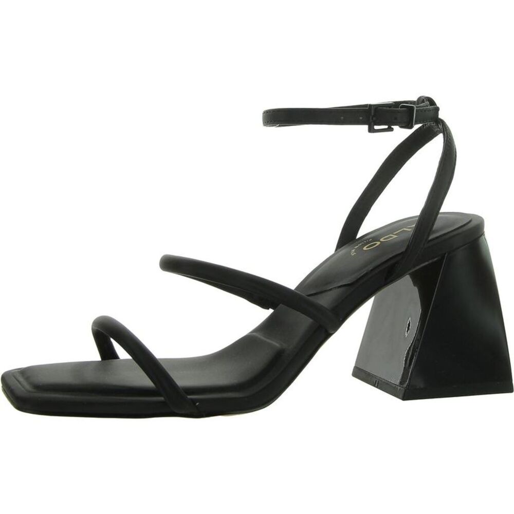 Aldo Black Strappy Sandals